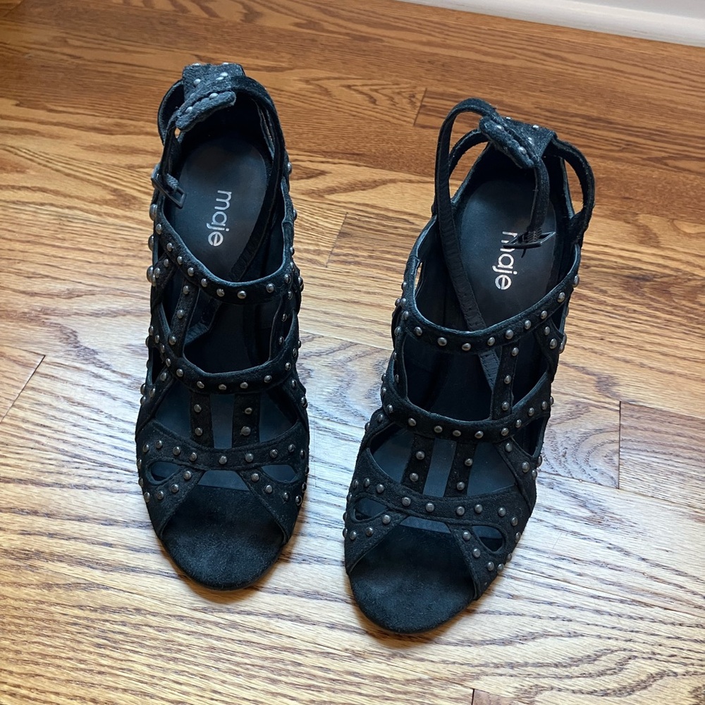Maje Studded Suede Size Used